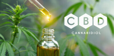 bottle of CBD cannabidiol